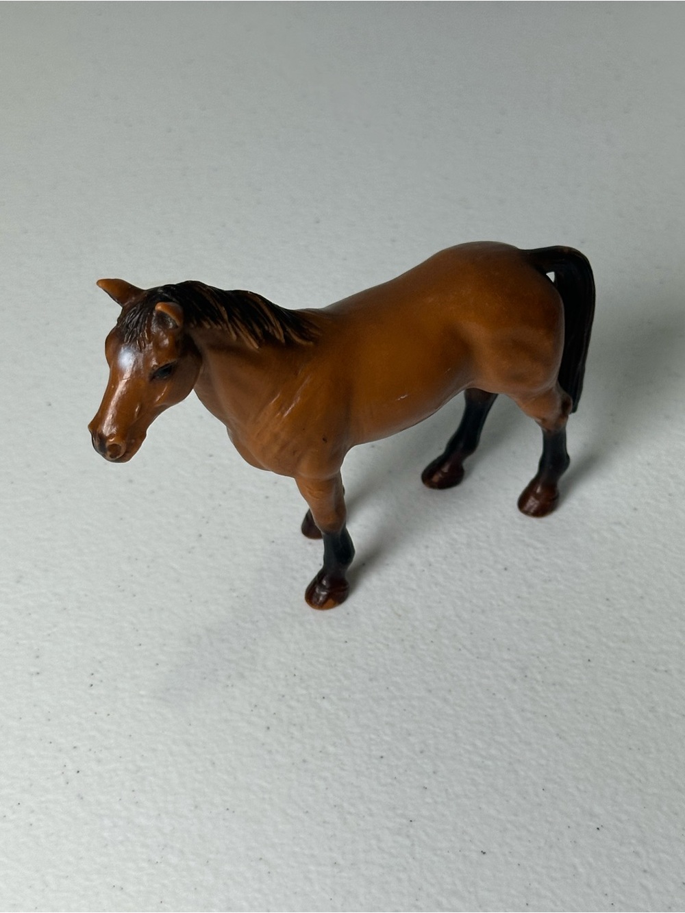 Schleich retired 2001 vintage Brown Horse Play Figure - Classic Toy Horse